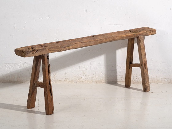 Antique wabi sabi style bench (c.1870) #79 – Benches (photo 8 of 39)