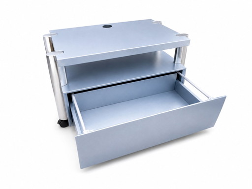 Mobile TV Leolux Verso – tv meubelen, Aluminium, Wood (photo 2 of 6)