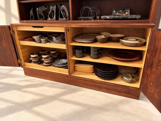 Vetrina vintage danese in palissandro - Danish Control, Credenze, Legno, Marrone (foto 2 di 5)