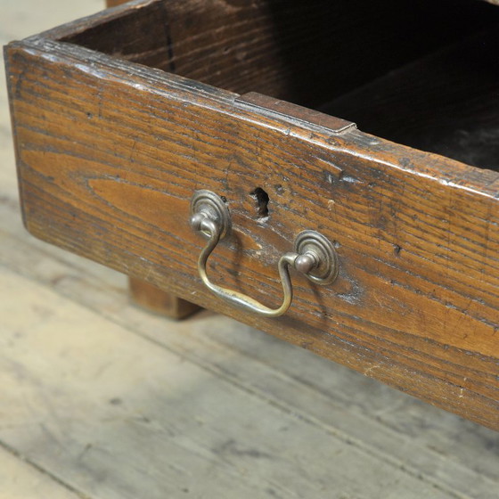 Image 1 of Mesa de centro de roble, circa 1820