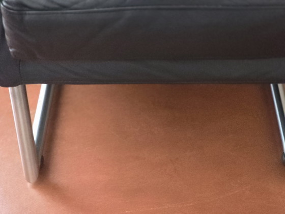 Image 1 of Fauteuil Montis Madonna (cuir noir)