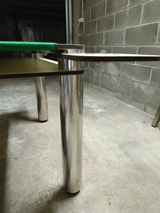 Mesa de póker Zanotta (diseñada por Joe Colombo, 1968) – Mesas de comedor, lamine (photo 4 of 7)