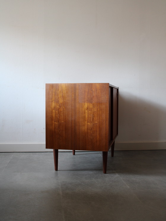 Image 1 of Vintage Danish teak sideboards, set of 2!