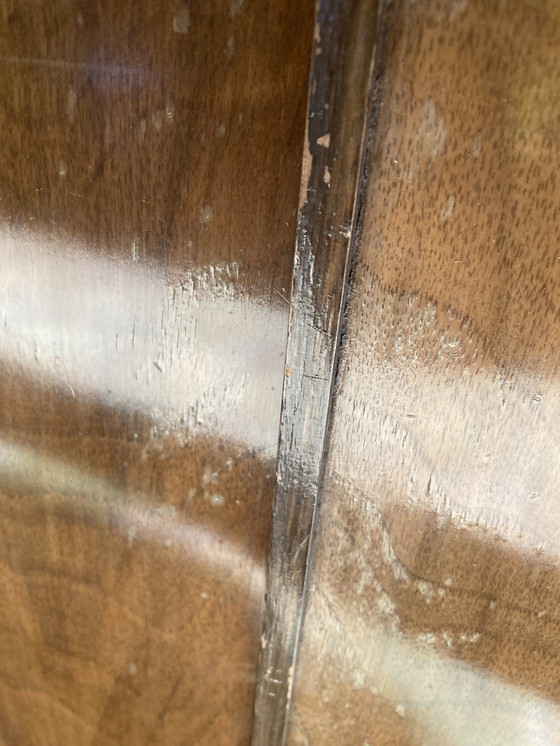 Image 1 of Armario art deco nogal chapa de libro