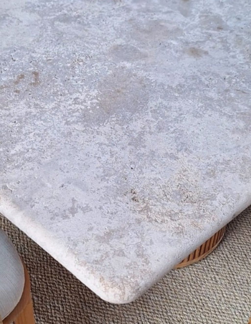 Collezioni per esterni in travertino di design