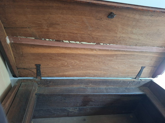 Bruidskist anno 1848 – Decoratieve objecten, Hout, IJzer (photo 3 of 5)