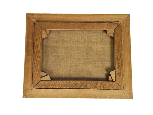 P.F. van Lieshout - Huile sur toile - Seconde moitié du XXe siècle