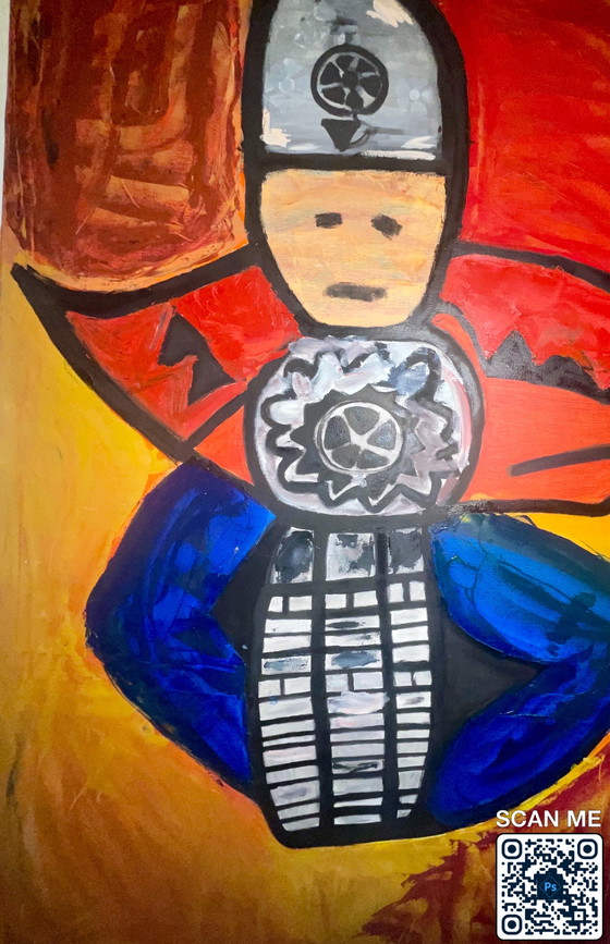 Image 1 of Schilderijen van onbekende kunstenaar 