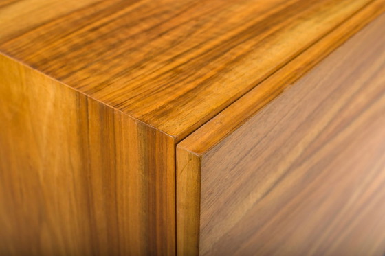 Image 1 of  Vintage wandkast in notenhout, 1960