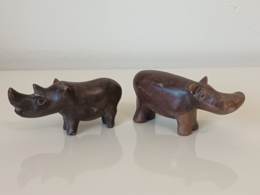 African folk art figurines