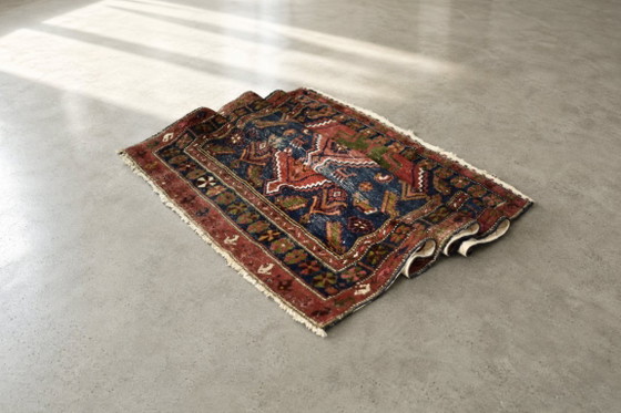 Tappeto tribale orientale vintage tessuto a mano, anni '40 – Oggetti decorativi, Wool (photo 3 of 15)