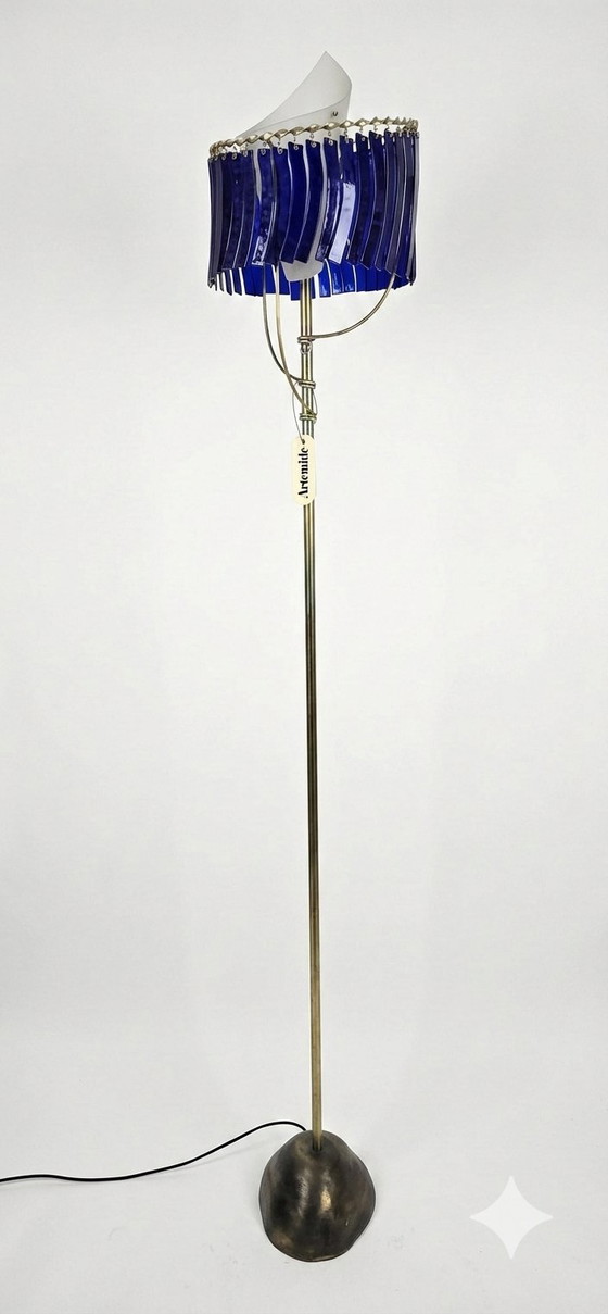 Image 1 of Priamo floor lamp by Artemide, designed by Toni Cordero, new from exhibition.