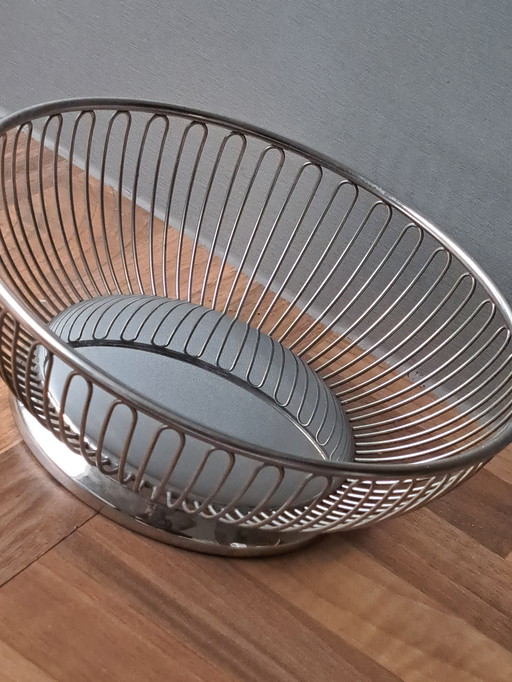 Alfra Alessi Italy Wire Basket Fruit Basket