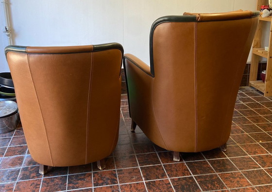 Image 1 of 2 Lederstühle Mol und Geurts