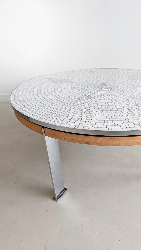 Image 1 of Tavolino a mosaico di Berthold Müller Oerlinghausen 1960