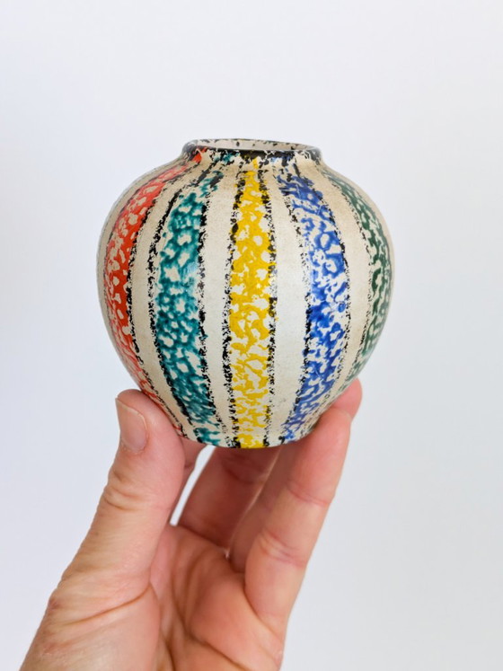 Mini Scheurich Ceramic Vase, Midcentury West German Pottery – Scheurich W-Germany (photo 10 of 11)