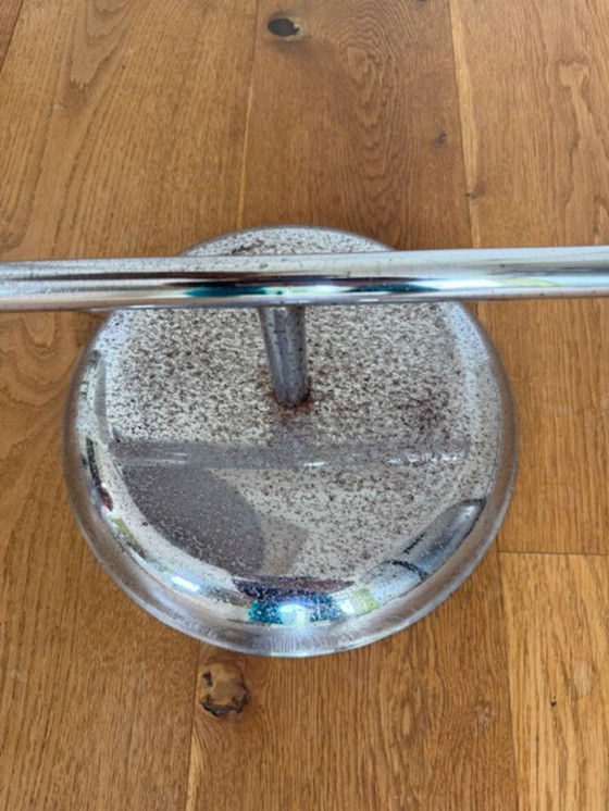 Image 1 of Birdcage with stand, chrome, vintage/Art Deco