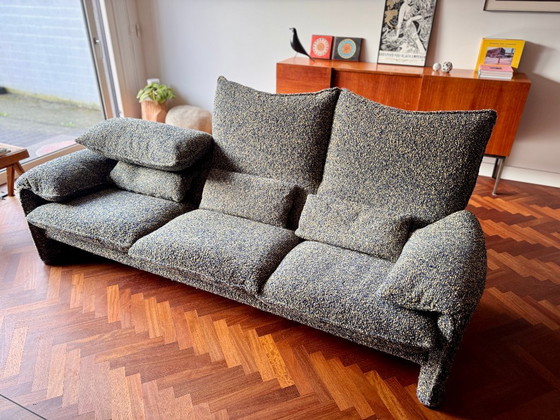 Cassina Maralunga 40 Sofá de tres plazas – Sofás de 3 plazas, Textile (photo 3 of 8)