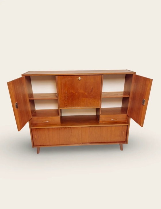 Image 1 of Vintage Mid-Century highboard sideboard, 1960s
