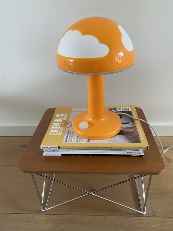 Image 1 of Lampada da tavolo vintage IKEA arancione Skojig nuvola - lampada da tavolo