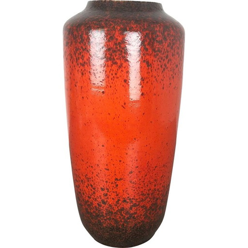Grand vase vintage Pottery Super Fat Lava Vase Scheurich WGP 1970