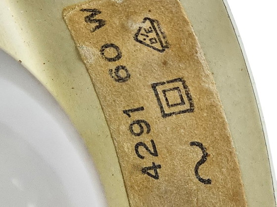 Image 1 of Anvia Almelo - Holland - J.J.M. Hoogervorst - muurspot - groen- metaal  - 60's