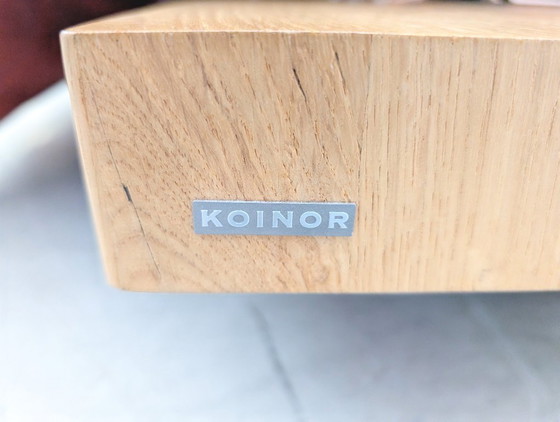 Image 1 of Original Koinor Free Motion 2 Edit Sofa Couch Eiche Leder rot