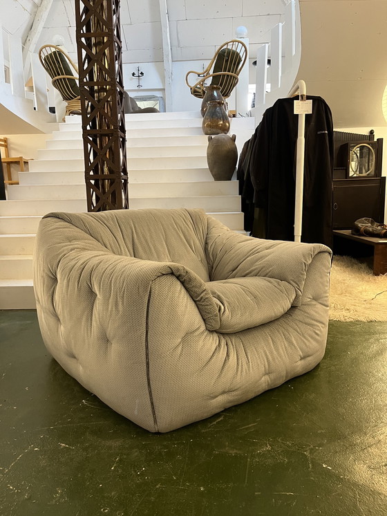 Image 1 of Conjunto de sofá y sillón modelo Sloop de Ligne Roset - años 80
