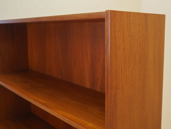 Image 1 of Teakhouten boekenkast, Deens ontwerp, jaren 70, vervaardigd door Clausen & Søn