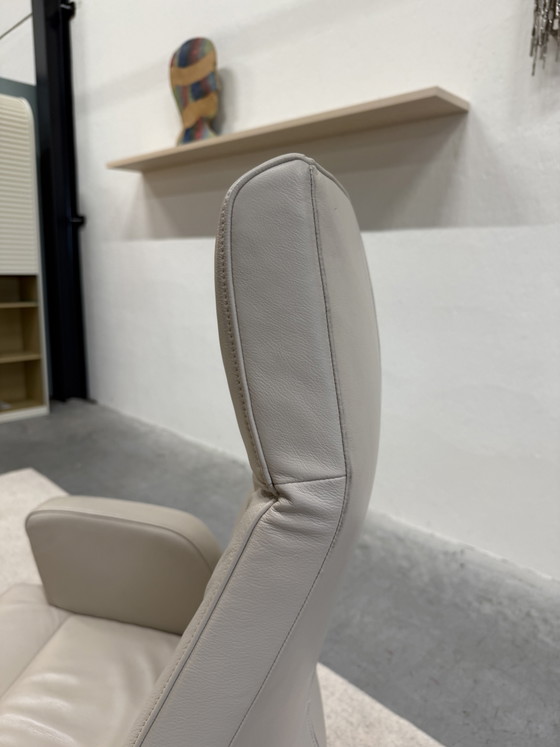 Sillón giratorio De Sede de cuero – Sillas giratorias, Leather (photo 8 of 8)