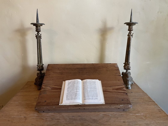 Image 1 of Atril Atril Atril Librero Francés Antiguo