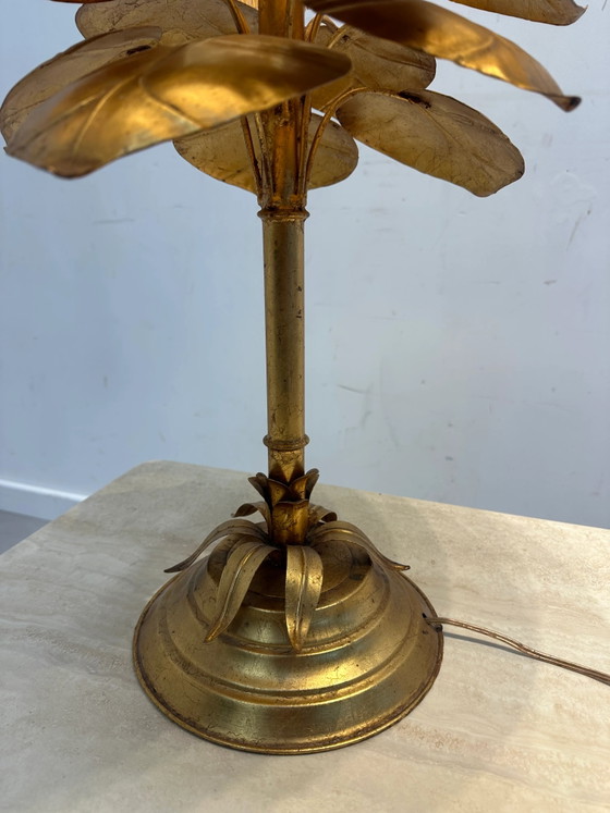 Lampada vintage a forma di palma, attribuita a Hans Kögl – Lampade da tavolo (photo 4 of 5)