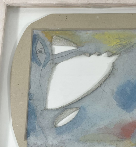 Image 1 of "Portrait" by Paul Antonius - mixed media on paper, 08/94