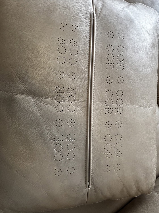 Image 1 of COR Conseta Designer Sofa Couch Corner Sofa Leather Taupe Original Price €20,000