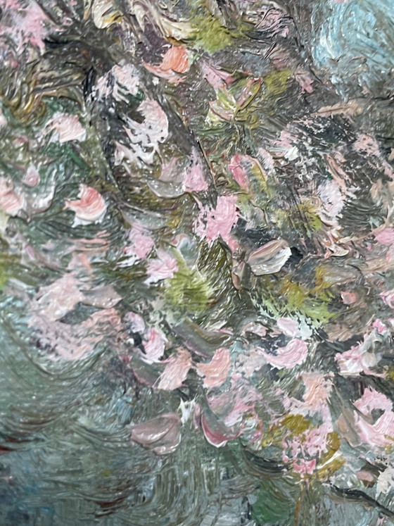Image 1 of After Van Gogh, oil on canvas, framed,54x54