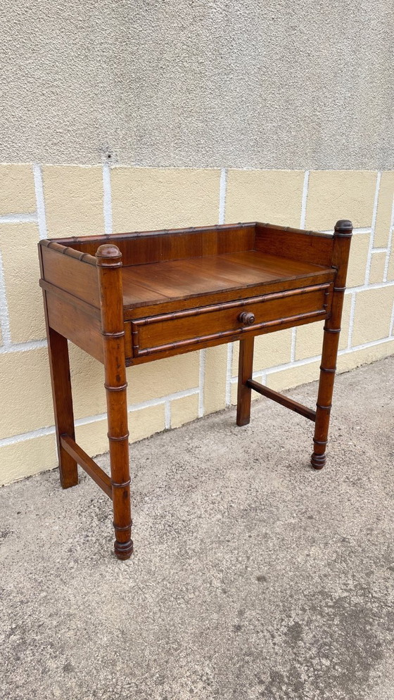 Image 1 of DESK Console 1900 known as BAMBOO