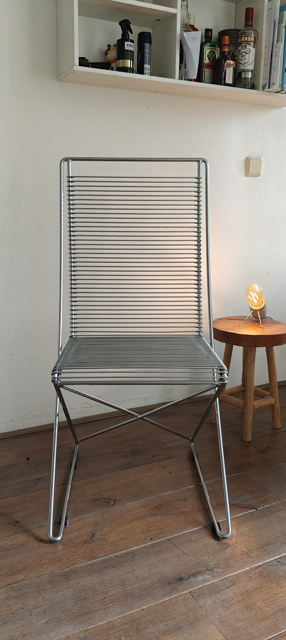 2x Kreuzschwinger Wire Chairs Till Behrens – Dining chairs, Metal, Chrome (photo 3 of 5)