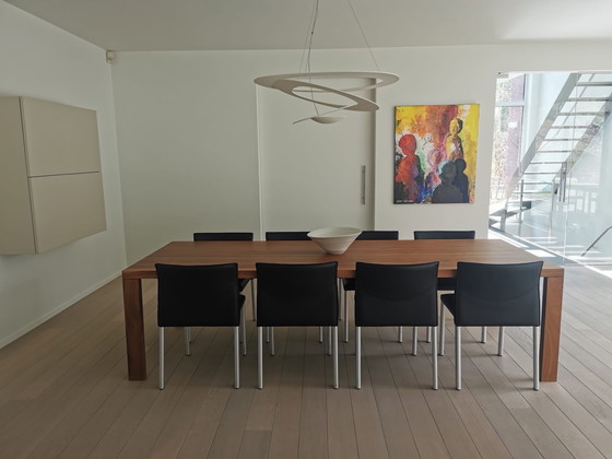 Image 1 of 8 Leolux leren stoelen