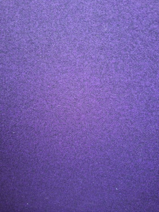 Image 1 of 4 sedie Leolux in lana viola