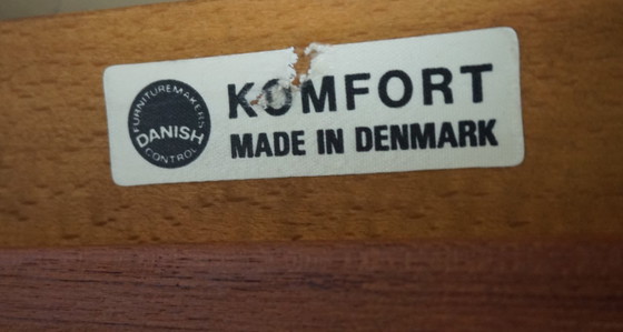 Image 1 of Komfort 3-seater leather sofa by Arne Wahl Iversen, 1960