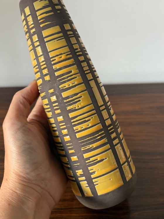 Image 1 of Vintage Retro West German Strehla Vase from the 1960s