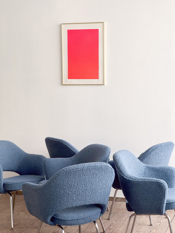 Image 1 of Executive Armchairs by Eero Saarinen for Knoll International, Germany, Set of 6