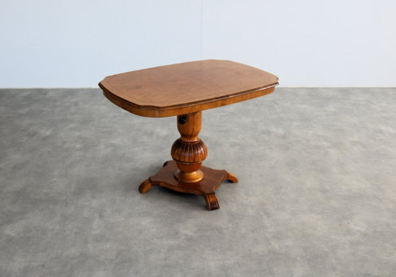 Image 1 of vintage verstelbare eettafel | tafel | jaren 50 | Zweeds