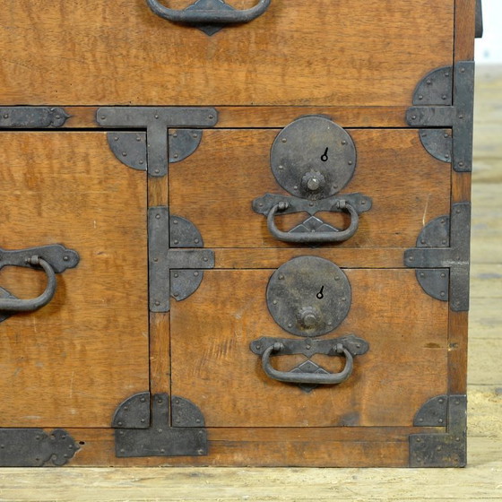 Image 1 of Commode japonaise Tansu, vers 1890