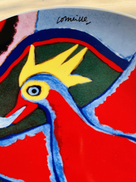 Image 1 of Corneille; The Firebird, plate + coasters