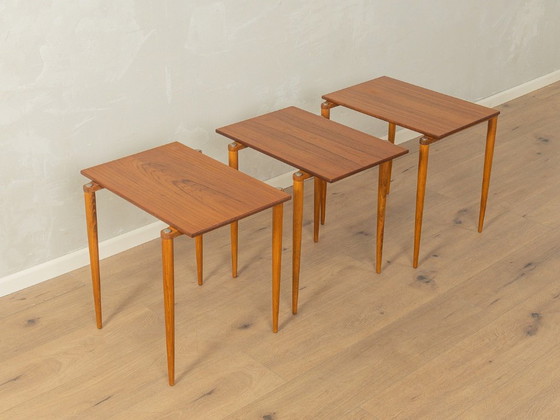 Image 1 of 1960s nesting tables, Opal Möbel, Vintage