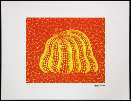 Nach Yayoi Kusama, Kürbis, Lithografie, 1990er Jahre