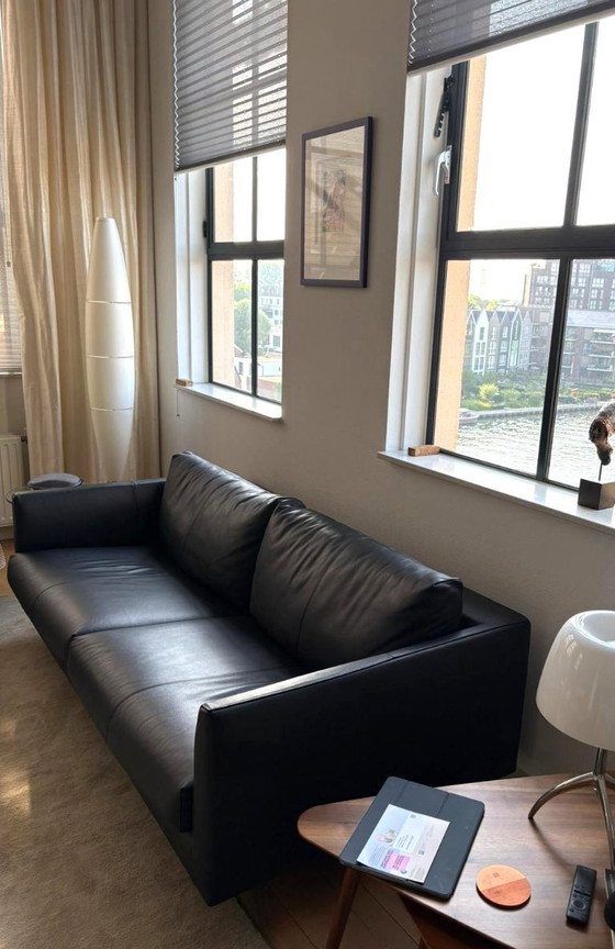 Image 1 of Montis Axel / Divano di design / 3 posti / Pelle / Nero