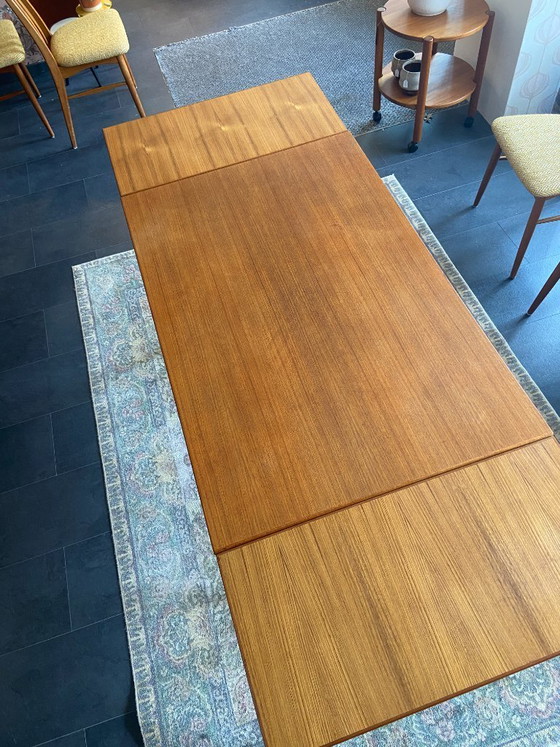 Image 1 of Vintage Deense eettafel van Erik Buch