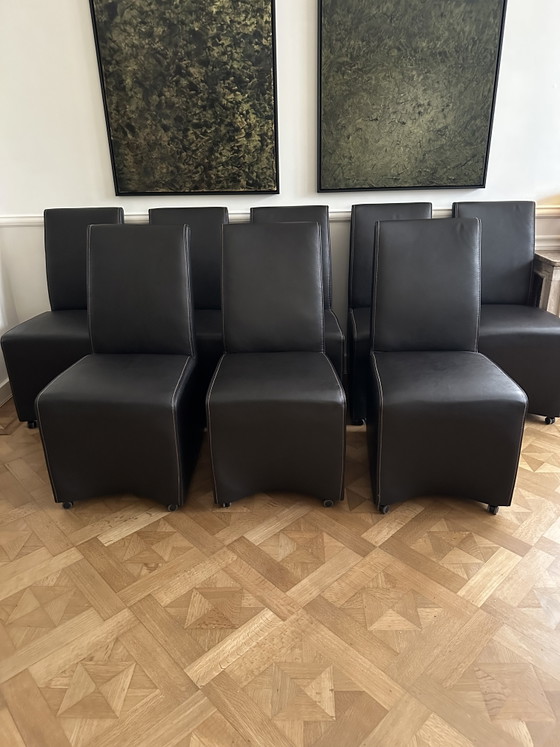 Image 1 of 8 eetkamerstoelen